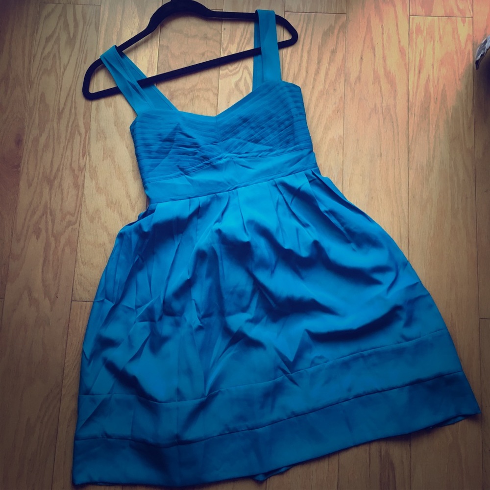 Kimchi Blue Midi Dress in Vibrant Blue